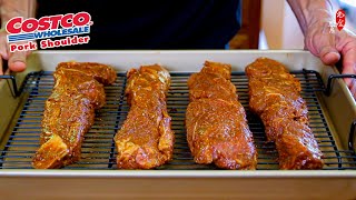 慢烤Costco的猪肩肉 (Pork Shoulder) 酥香入味一捏就散强烈推荐