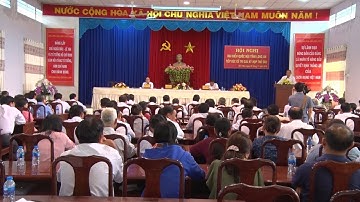 Phó Thủ tướng Thường trực Trương Hòa Bình tiếp xúc cử tri tại Long An