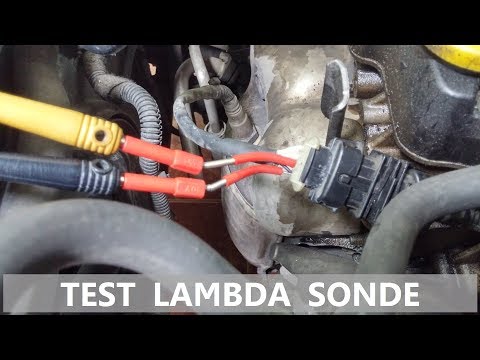 Lambda sonda - testiranje