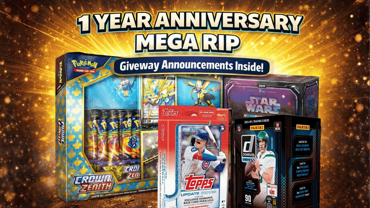 1 Year on YouTube! 🎉 Mega Rip + GIVEAWAYS Inside!