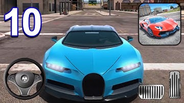Ultimate Car Driving Simulator: Bugatti Chiron - Android Gameplay