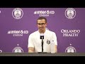 Seb Hines | 2025 Post-Game Comments | Orlando Pride vs Houston Dash
