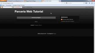 Pw - Criando O Seu Gmail E Blog