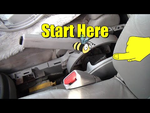 Chevy HHR Parking Emergency Brake Adjust