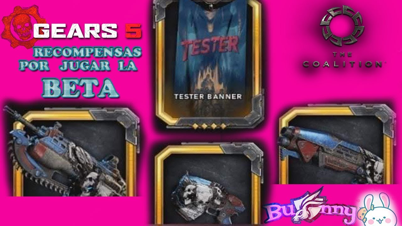 * Recompensas TESTER por Jugar la BETA * TECH TEST * Gears 5 - YouTube