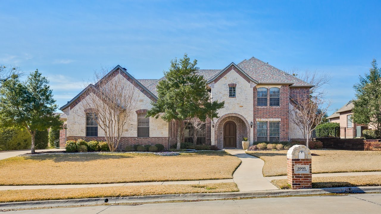 2005 Sleepy Hollow Lane Heath Homes for Sale TX 75032 YouTube