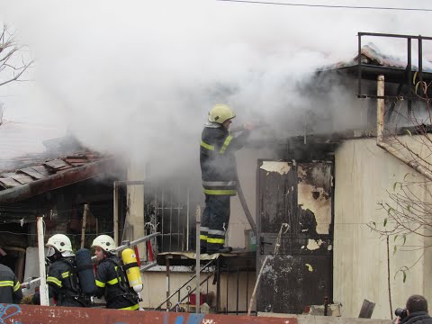 Ruse Portal: Кадри от пожара на същата къща от 2017г. /ВИДЕО/