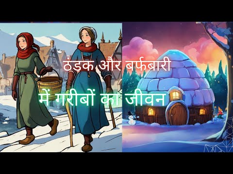 ठंडक और बर्फबारी | cold and snow | Stories in Hindi | Bedtime Stories