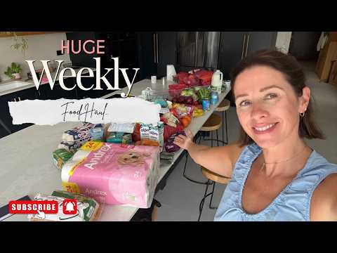 POST HOLIDAY FAMILY FOOD HAUL - IT'S SO EXPENSIVE | Kerry Whelpdale