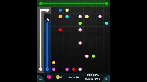 flow game facebook - 11 x 11 mania level 98 Connect the dots