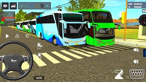 Part-2 Real Double Decker Bus Simulator - Bus Driving Game 2025 - Bus Game Android Gameplay