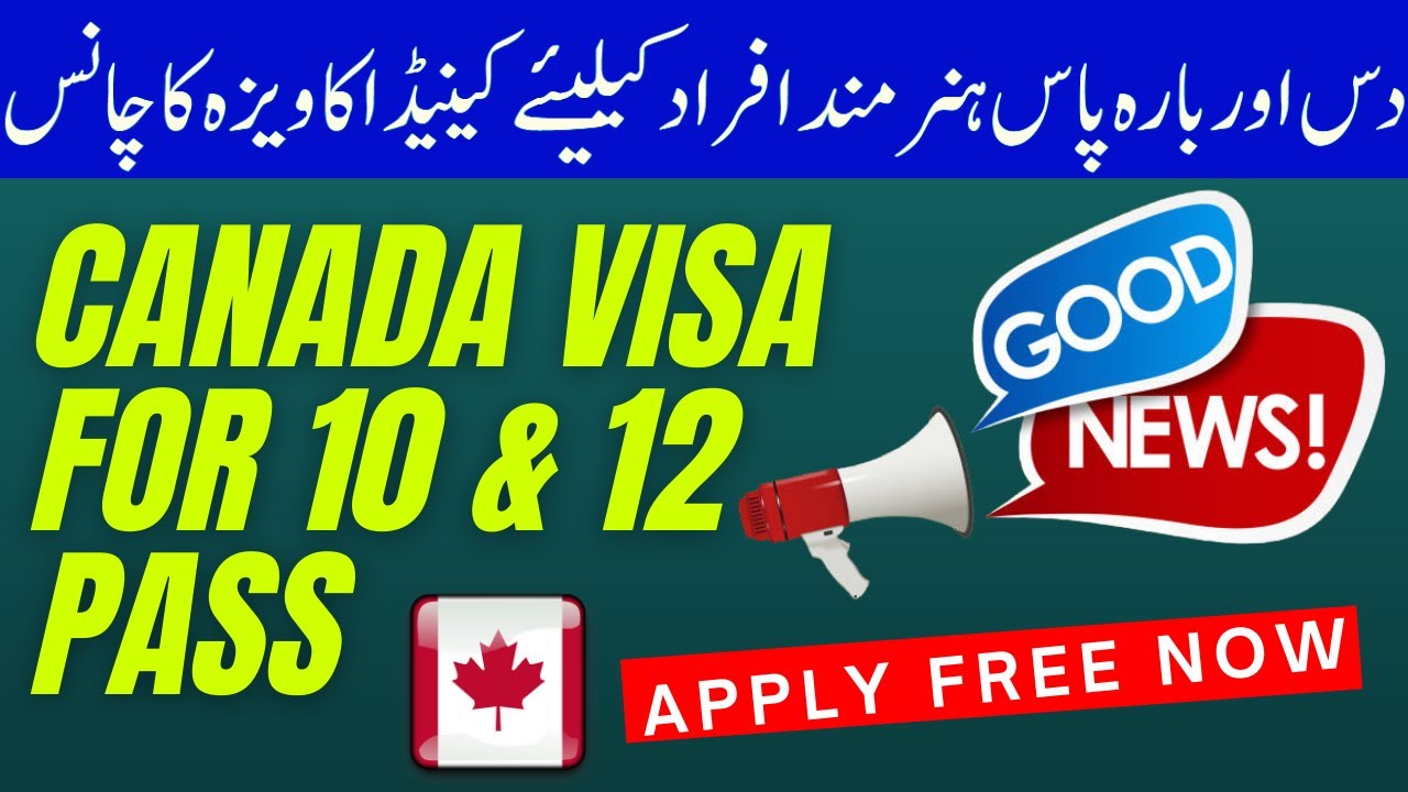 Canada Visa Chance for 10 & 12 Pass through New Brunswick Job Fair 2021