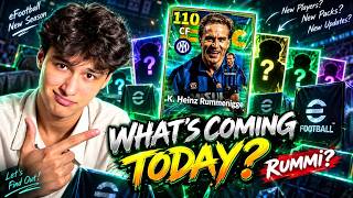 WHAT’S COMING TODAY?! 👀 IS RUMMENIGGE BACK?! 😱 | eFootball Mobile LIVE 🔥
