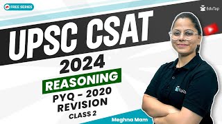 CSAT Reasoning Practice IAS Prelims | Order & Ranking MCQs | UPSC CSAT Reasoning Syllabus Questions