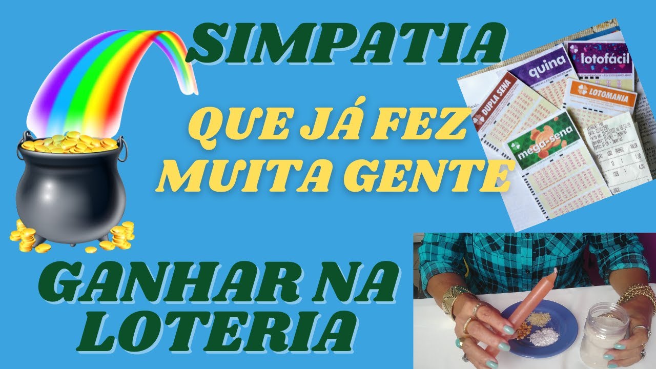 COM ESSA SIMPATIA VOCÊ CORRE O RISCO DE GANHAR NOS JOGOS E SORTEIOS ...