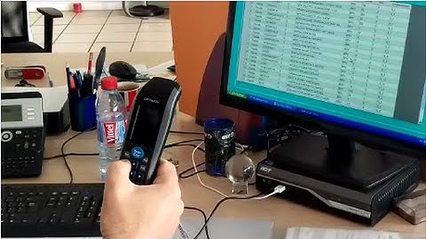 Tutoriel Logistique Mouvement de stock code-barres