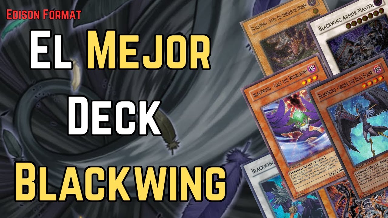 Empieza 2026 con el MEJOR Deck de Edison "Blackwing"