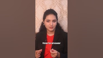 What is your weakness - interview question answer | sample answer #interviewquestions #interviewtip