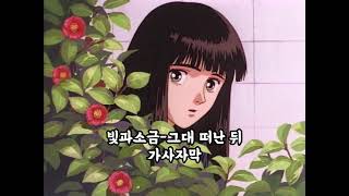 Miniatura de vídeo de "빛과소금-그대 떠난 뒤 가사자막"