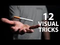 12 VISUAL Cigarette Tricks Anyone Can Do | Revealed