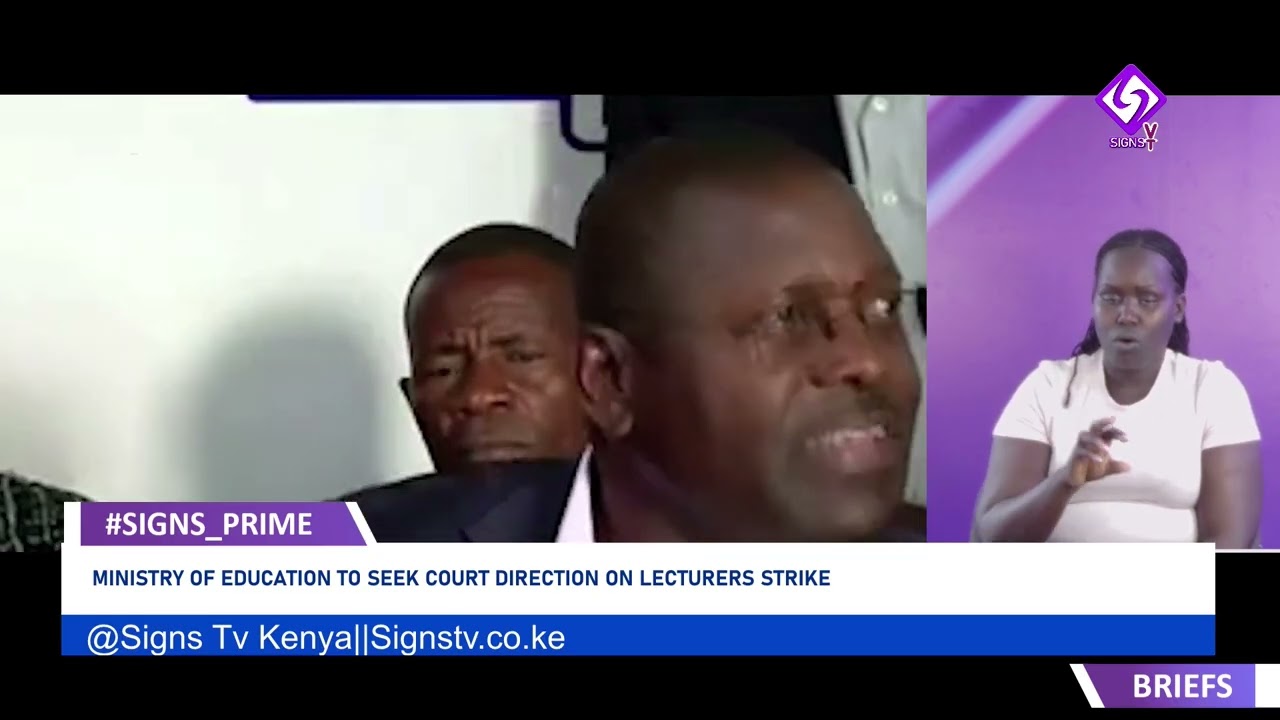MINISTRY OF EDUCATION TO SEEK COURT DIRECTION ON LECTURERS STRIKE