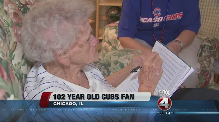 102-year-old Chicago Cubs Fan