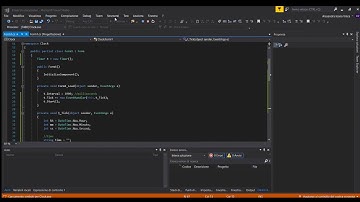Make a Digital Clock in Visual Studio (Easy C# project in 9 minutes)