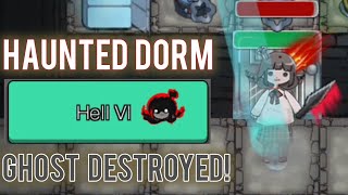 Haunted Dorm - Hell 6 Difficulty | Easy Win Against Earth Traveler Ghost