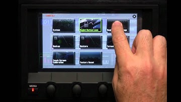 Roland JUPITER-80 Video Tutorial - Part 21 - Menu