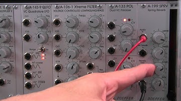 Doepfer A199 Processing Demo 3 External Feedback