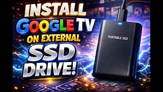 HOW TO INSTALL GOOGLE TV 13 iso ON EXTERNAL SSD DRIVE