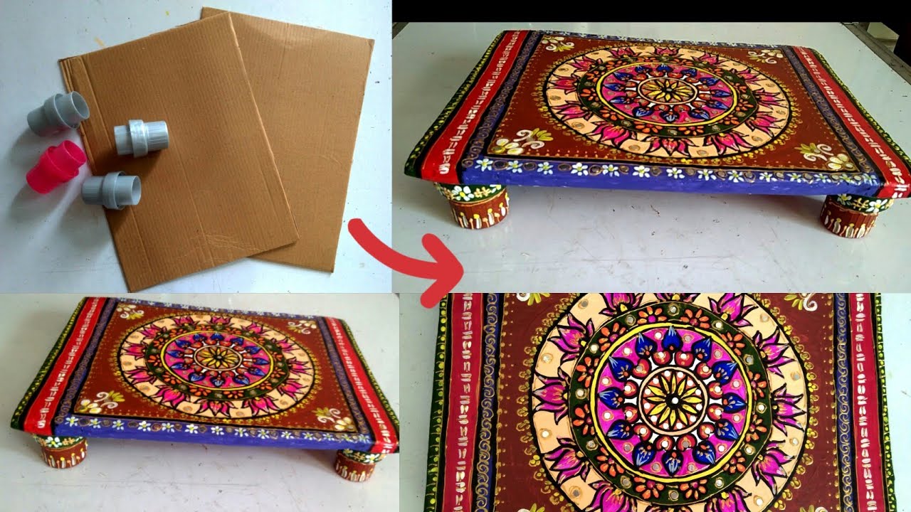 Amazing card board asan making