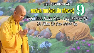 NIKAYA Trưởng Lão Tăng Kệ 9 - Kinh Hành Buồn Ngủ -Lấy Dao Tự Tử-25 Năm Bị Dục Hành Hạ