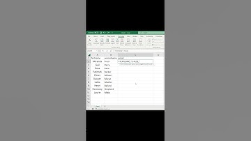 Excel textjoin || using text join function || #shorts #shortvideo