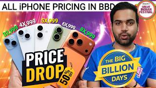 All iPhone Pricing in Flipkart Big Billion Days Sale 2026 😍 Sale Date | iPhone 17,17 Pro/Max,16/15