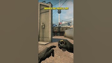OVERPASS PRO TRICKS & TIPS #shorts #csgo