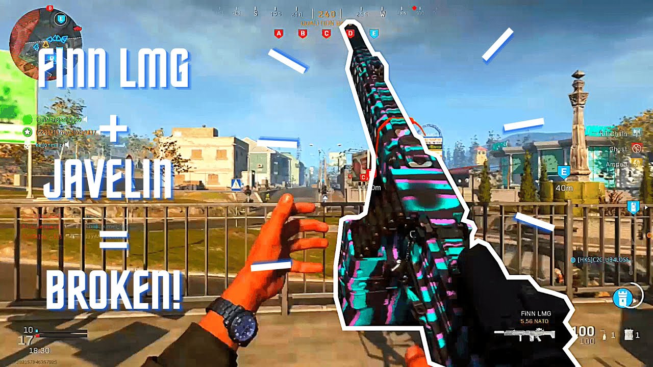 MAXED OUT FiNN LMG + JAVELIN IS BROKEN!!! (76-14) Modern Warfare Ground War Gameplay (No Commentary)