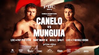 Canelo Alvarez vs Jaime Munguia Predictions (May 4th on Amazon Prime PPV)