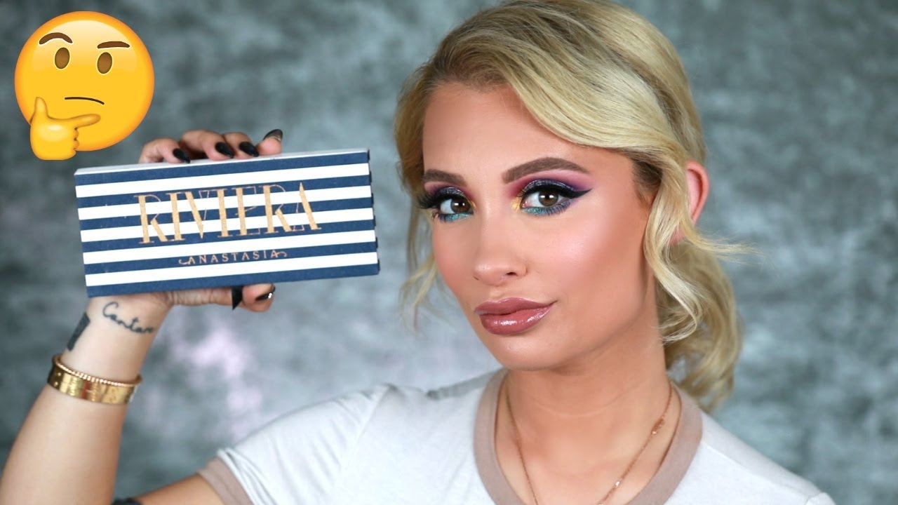 ANASTASIA BEVERLY HILLS RIVIERA PALETTE REVIEW + TUTORIAL