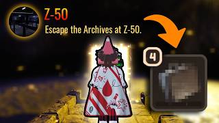 I Escaped The Archives At Z-50 and got... | Doors