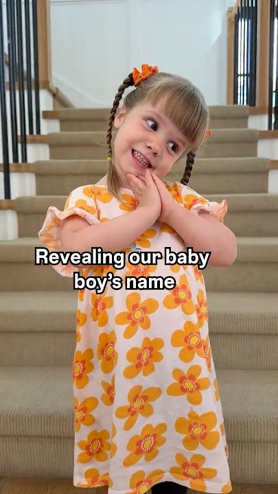 Our Baby's Name Reveal