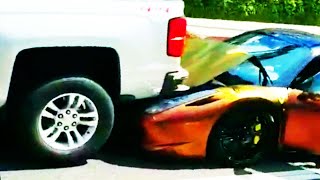 Idiot driver Ruins Ferrari ﻿﻿| Viral Videos Of The Week