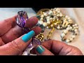 Vintage jewelry haul napier monet  10k