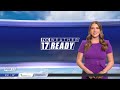 Friday Late A.M. Forecast: Rain chances Saturday, Dry and Sunny Sunday