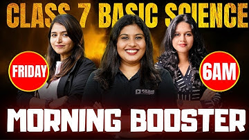 Class 7 Basic Science Onam Exam Morning Booster | Exam Winner