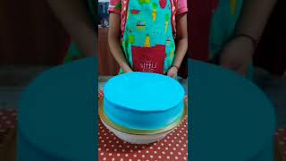 solar system cake | universe cake #jiyaincookland #shorts