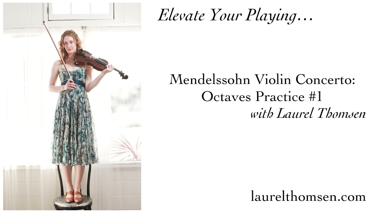 Mendelssohn - Octaves Practice #1 - YouTube