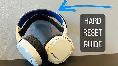 Tutorial: SteelSeries Arctis Hard Reset - See Demo! 😊