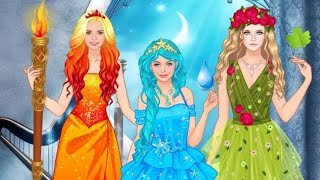 Element princess dress up game for girls android gameplay fashion show gaming dress up screenshot 4