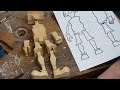Making Wooden Marionettes - Project 1 - Parts 1 & 2  - How to make wood puppets
